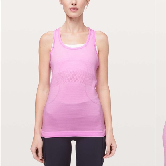 lululemon athletica Tops - New LULULEMON Swiftly Racerback Tank Top Pink 6 8